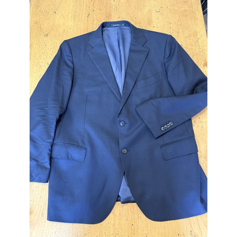 Suitsupply Lazio Blazer Mens 48S Wool Vitale Barberis Canonico Super 110s Jacket